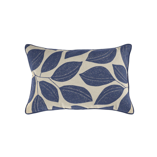 Pemberly Cushion Navy, Grass, Sunset