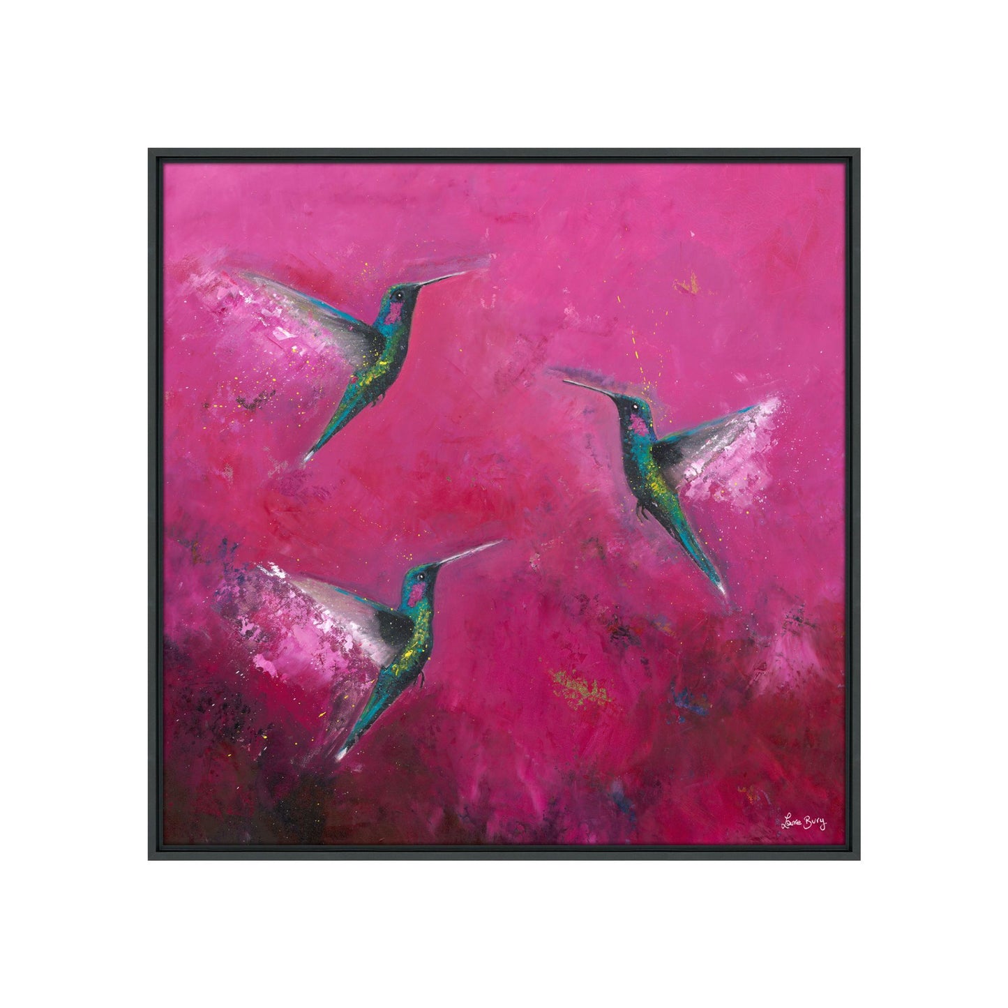 Joy of Hummingbirds Framed Art