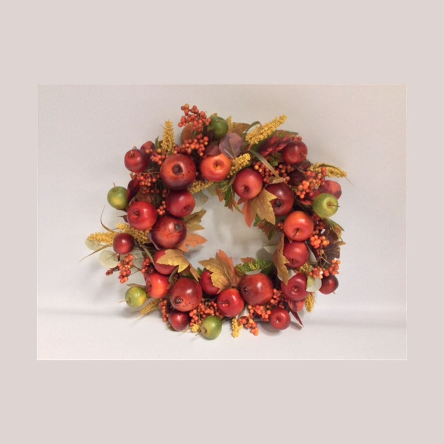 Pomegranate & Apple Wreath