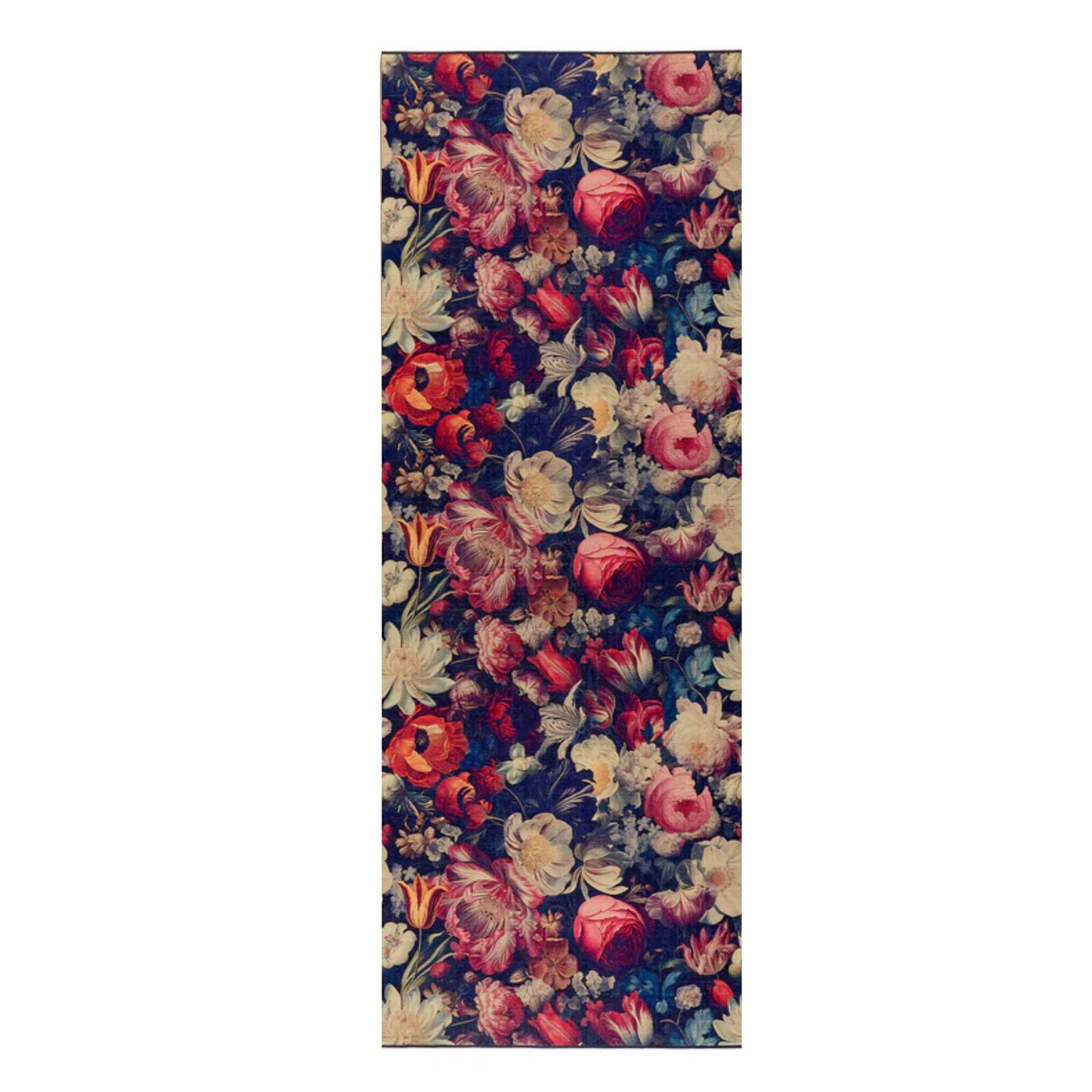 Hug Rug Eco-Washable Dark Florals Runner