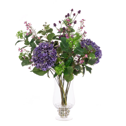 Hydrangea Bouquet in Vase