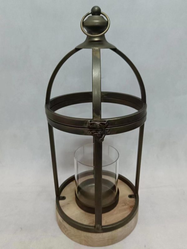 Metal Lantern Bronze