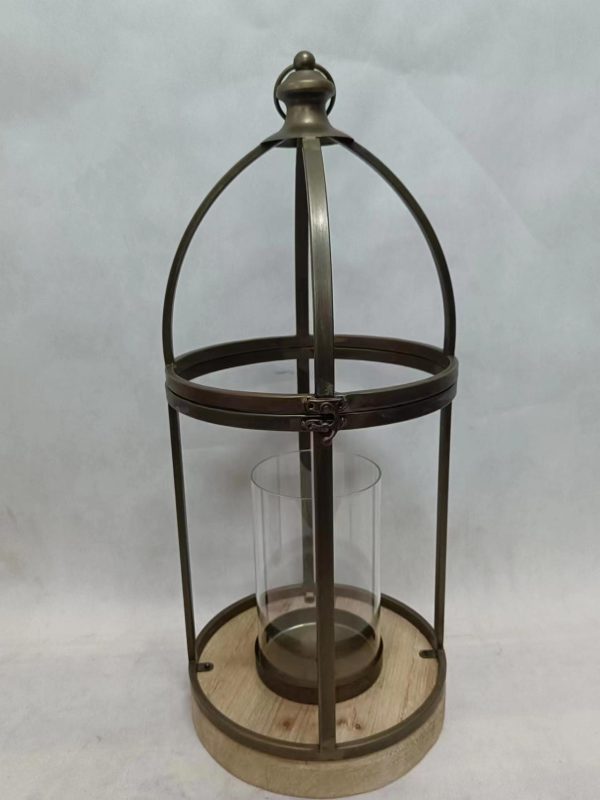 Metal Lantern Bronze