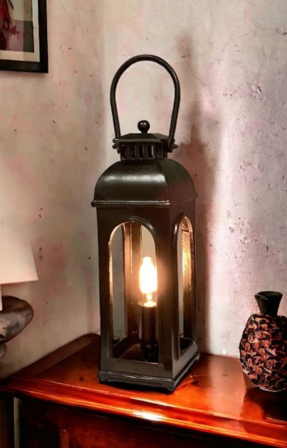 Handmade Aluminium Lanterns Matt Black