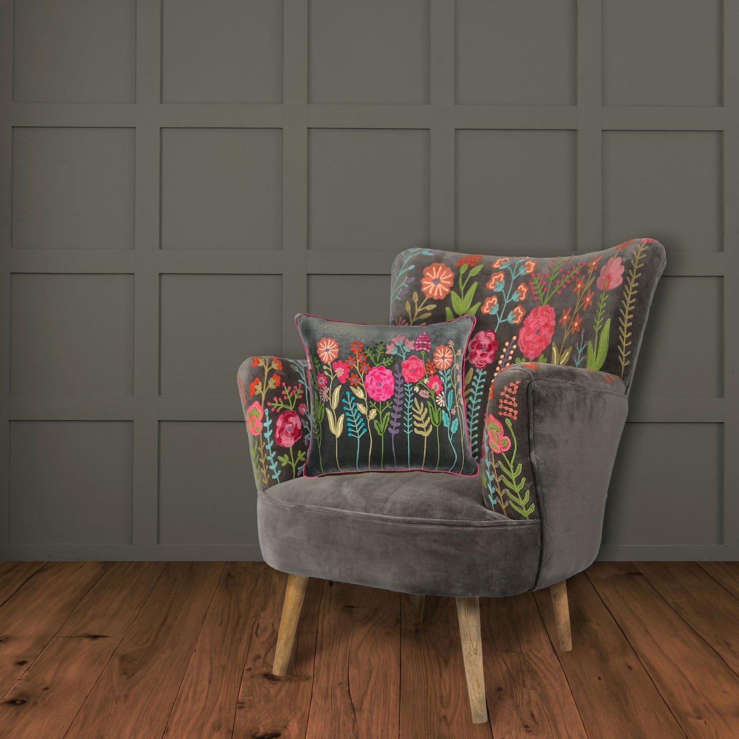 Amelia Langley Chair Dove Grey