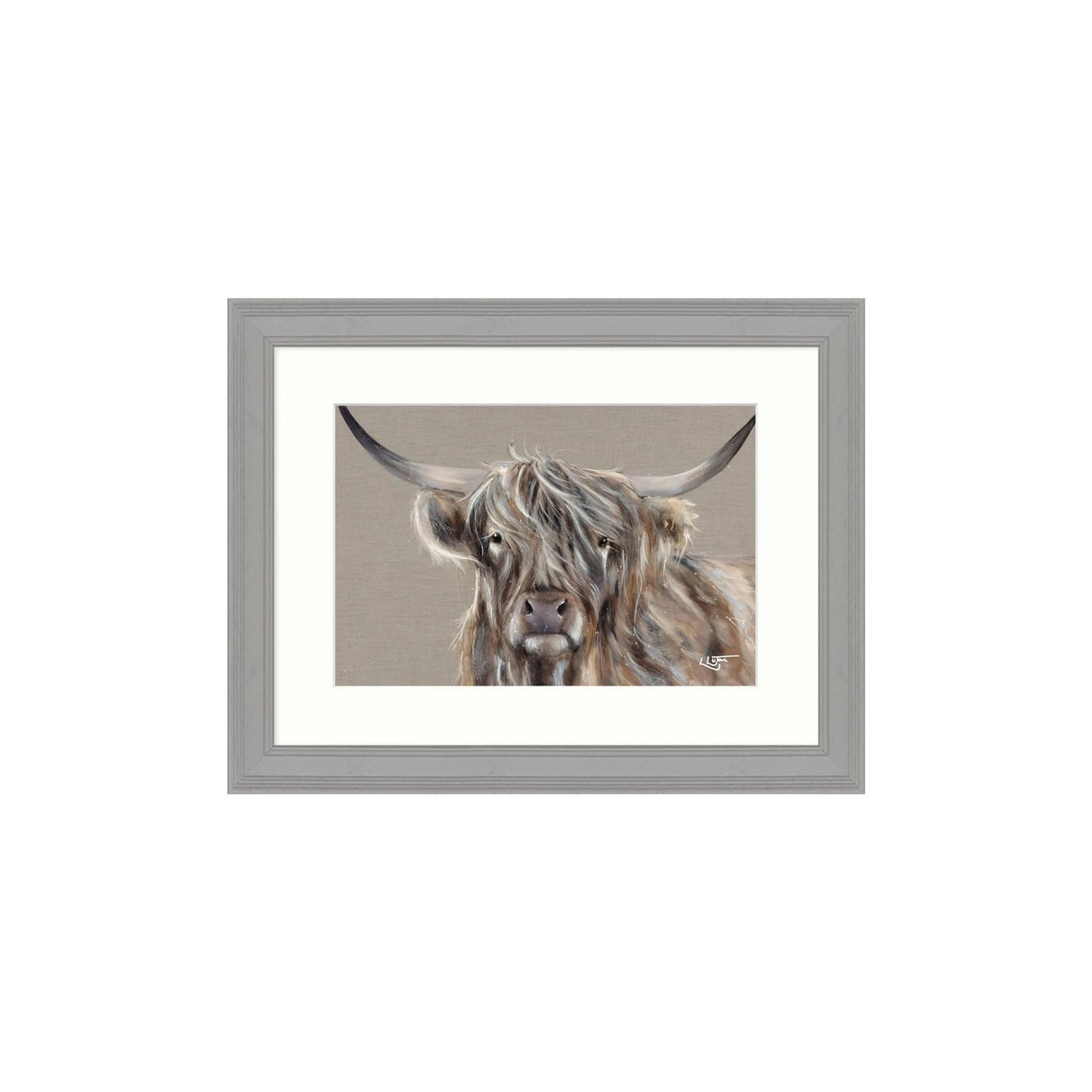 Stornaway Cow Framed Art