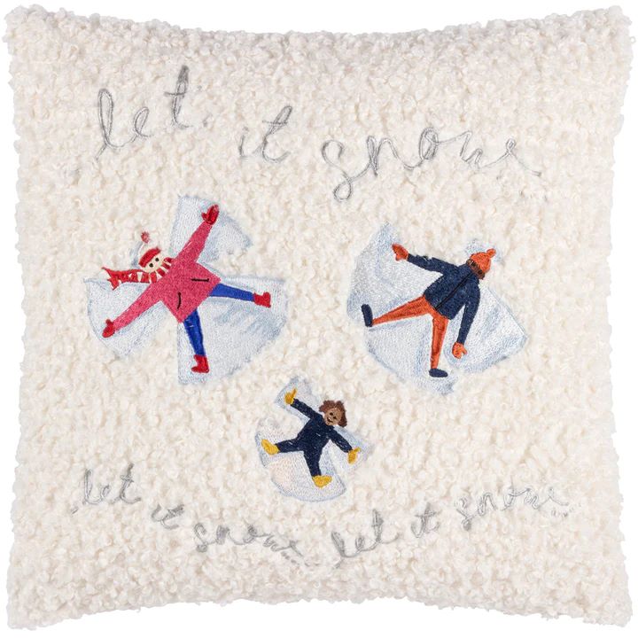 Snow Angels Fleece Cushion