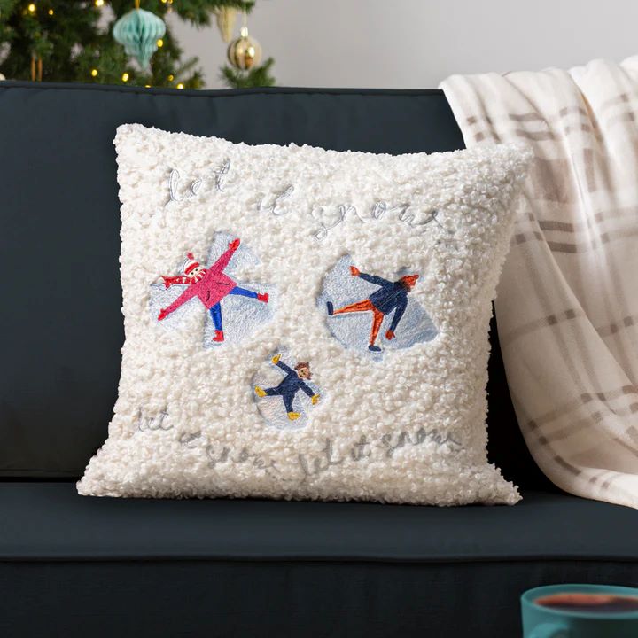 Snow Angels Fleece Cushion