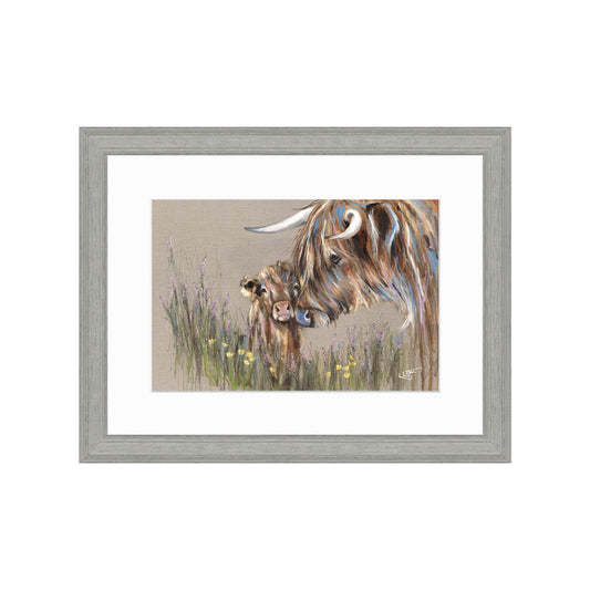 Heather & Buttercup Framed Art