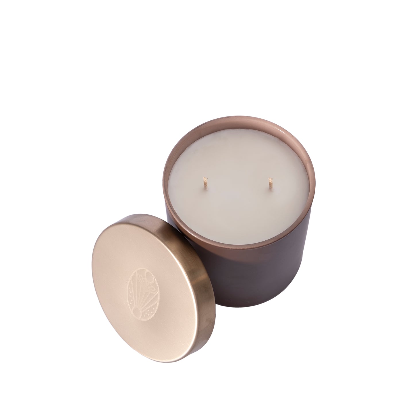 Echoes Natural 2 Wick Candle Limoncello