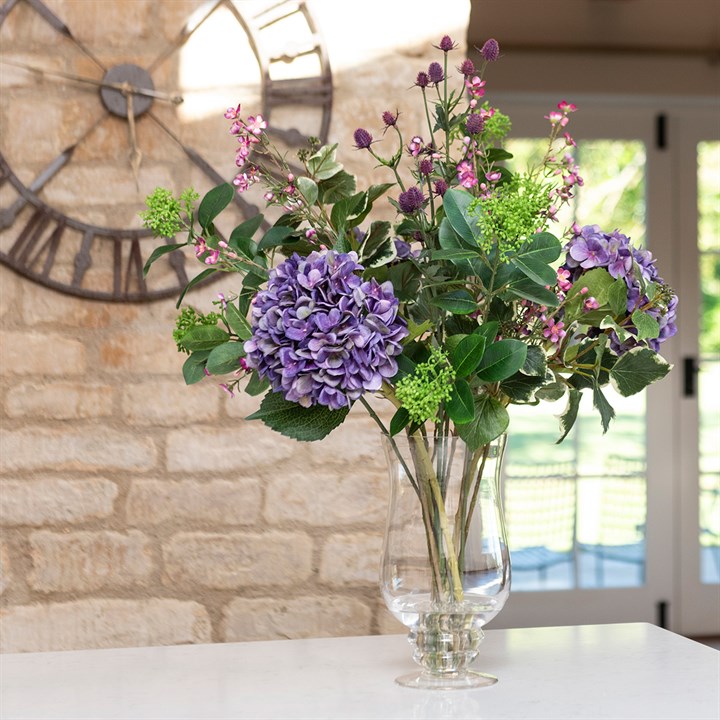 Hydrangea Bouquet in Vase