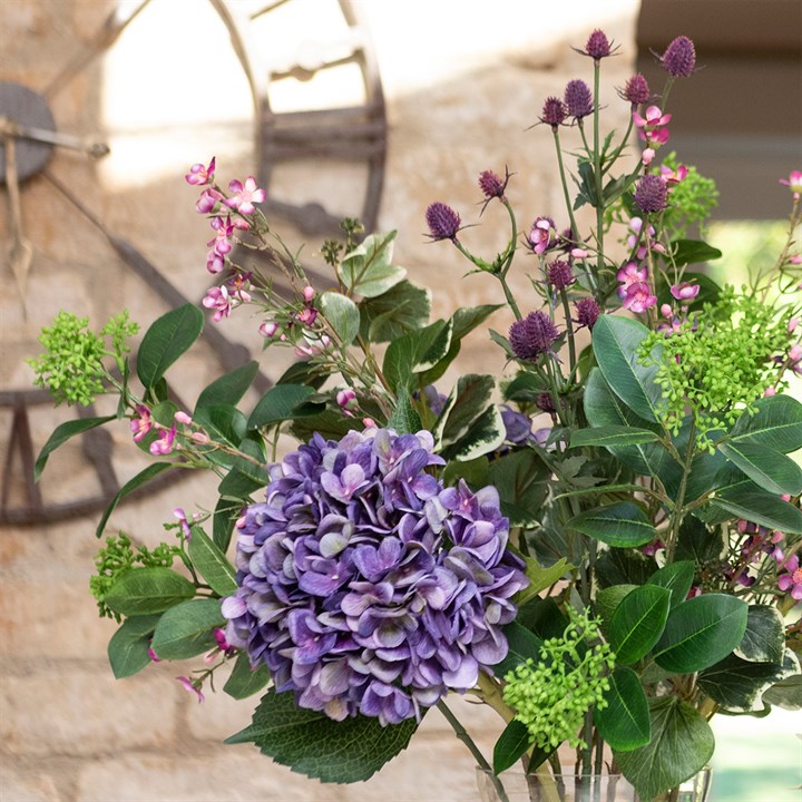 Hydrangea Bouquet in Vase