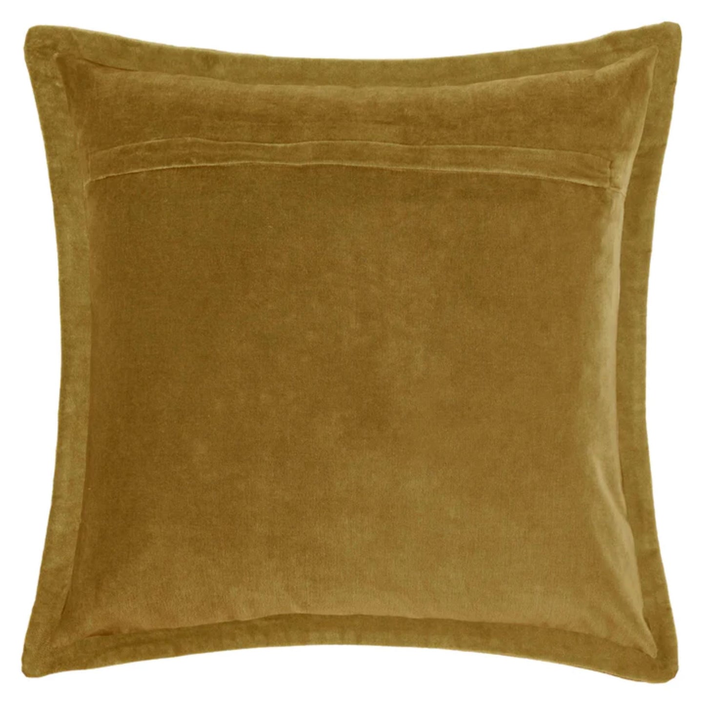 Leopard Embroidered Velvet Cushion Aqua, Mustard, Olive