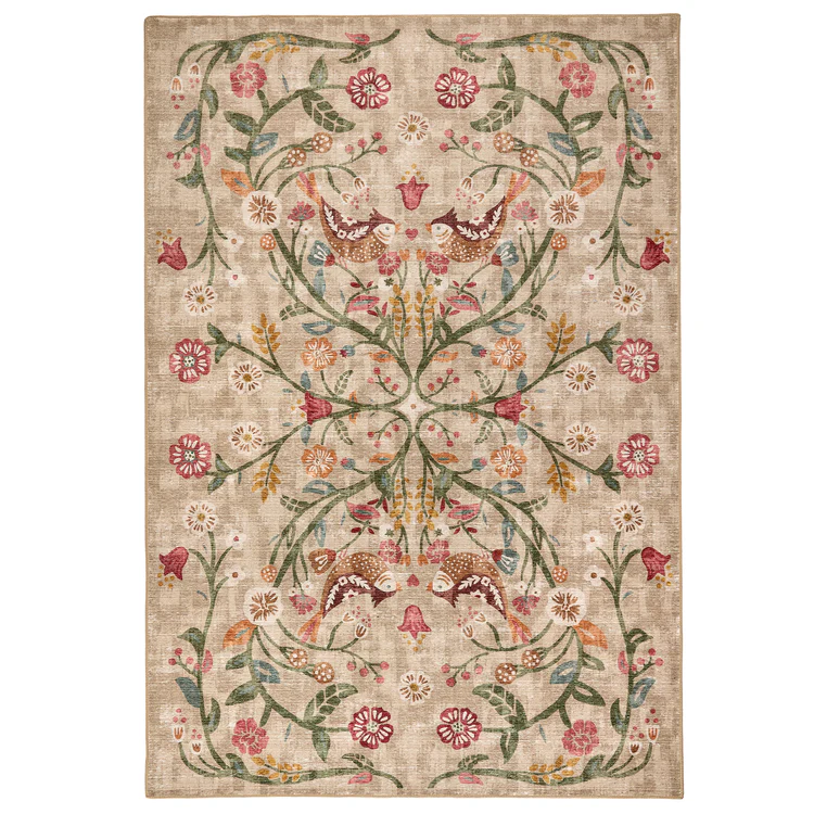 Hug Rug Eco-Washable Heritage Garden Runner