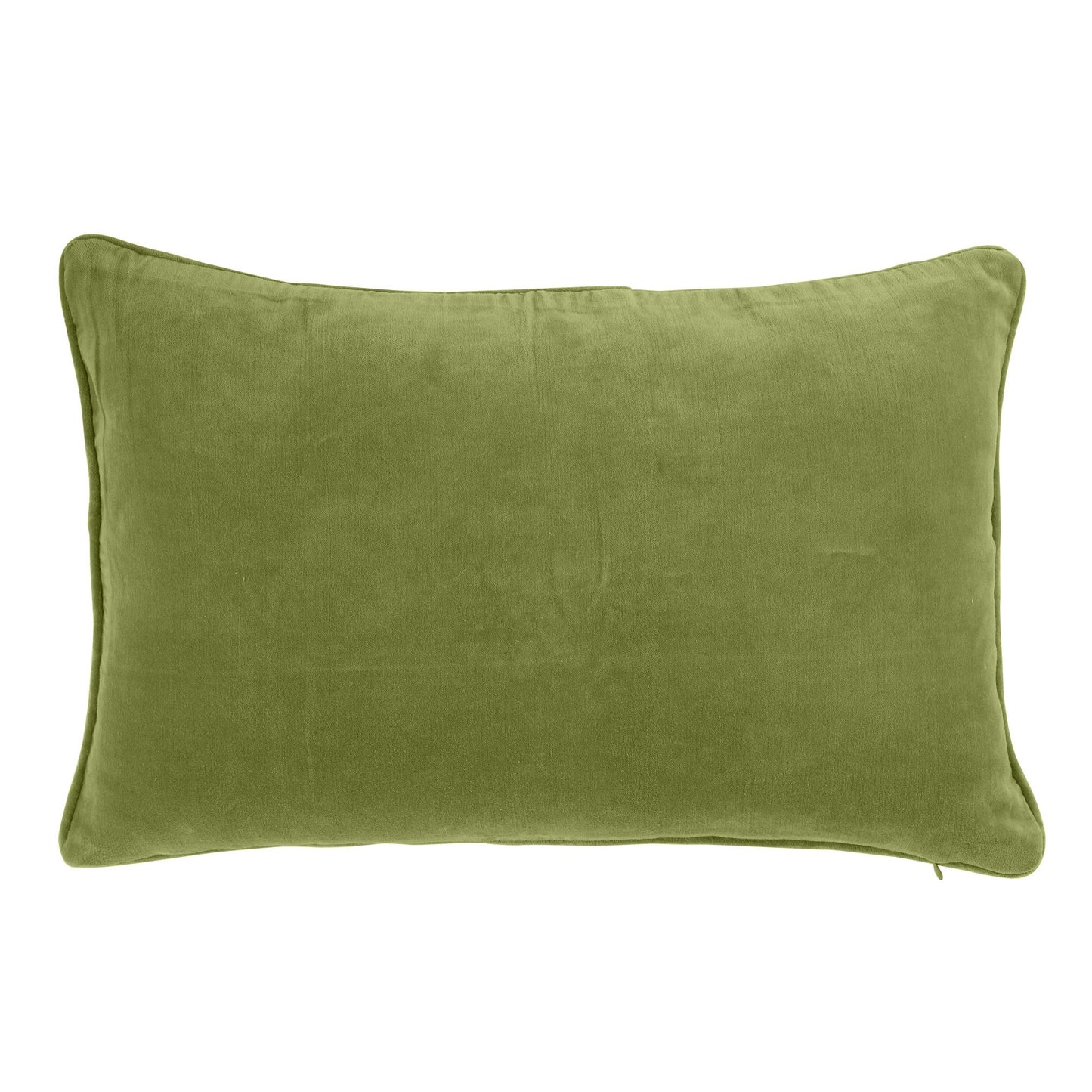 Pemberly Cushion Navy, Grass, Sunset