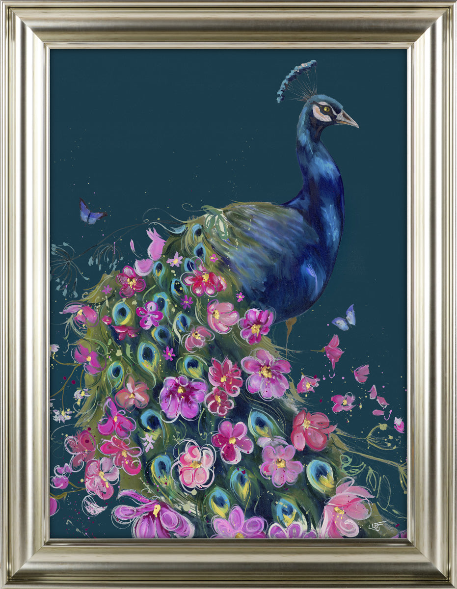 Petals & Plumes Framed Art